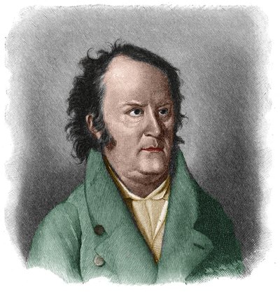 Retrato de Johann Ludwig Tieck (1773-1853) poeta y escritor alemán de estilo romántico de Unknown artist