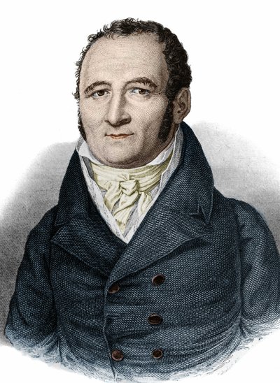 Retrato de Johann Peter Hebel (1760-1826) escritor alemán de Unknown artist