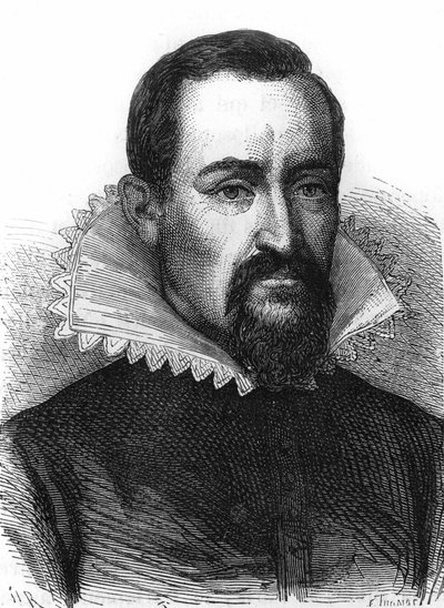 Retrato de Johannes Kepler, astrónomo (1571 - 1630). de Unknown artist