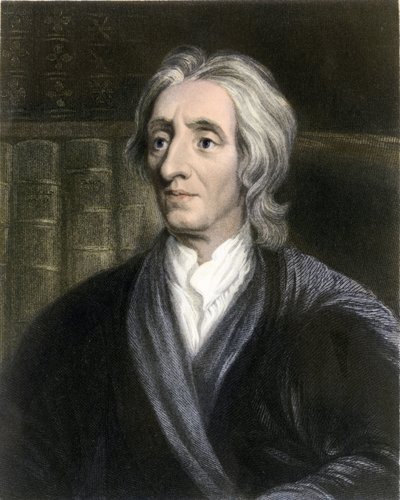 Retrato de John Locke (1632 - 1704) de Unknown artist