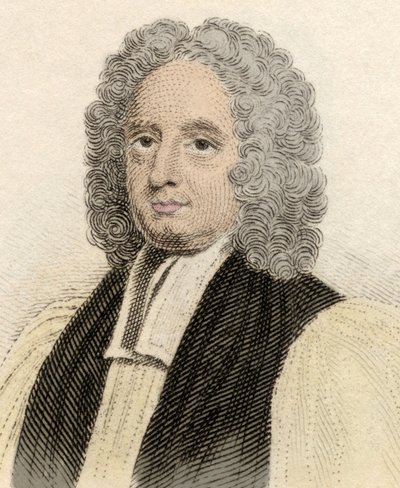 Retrato de John Potter (ca. 1674-1747), eclesiástico inglés y arcediano de Canterbury. Grabado del siglo XIX. de Unknown artist