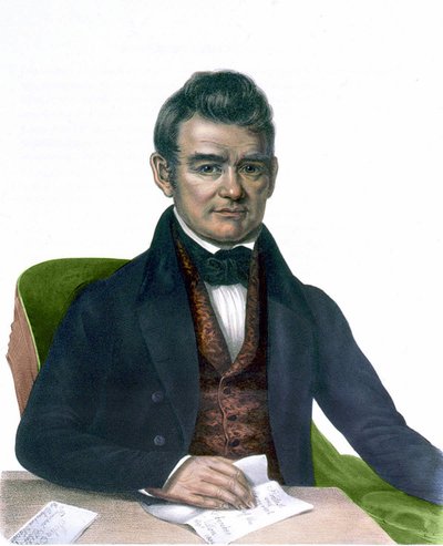 Retrato de John Ross, Grabado 1843. de Unknown artist
