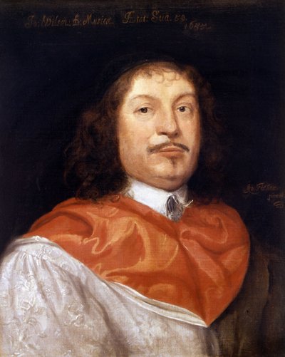 Retrato de John Wilson de Unknown artist