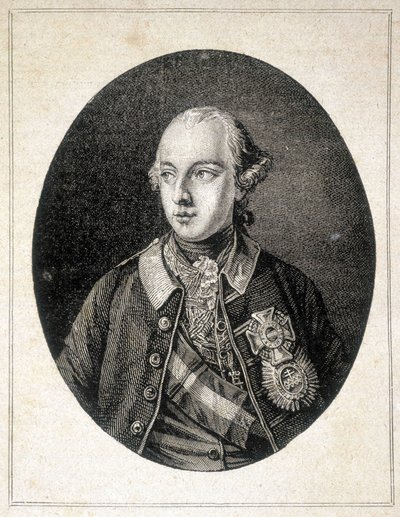 Retrato de José II, Emperador de Alemania (1741 - 1790) - en "Los Contemporáneos", s.f. finales del siglo XIX de Unknown artist
