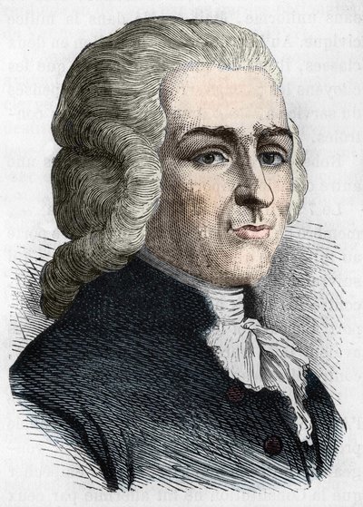 Retrato de Joseph Ignace Guillotin (1738-1814), médico y político francés de Unknown artist