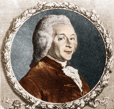 Retrato de Joseph Ignace Guillotin (1738-1814), médico y político francés. de Unknown artist