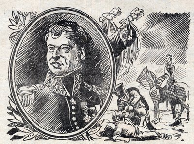 Retrato de Joseph Leopold Sigisbert Hugo, general francés, padre de Victor Hugo. Desde 1928. de Unknown Artist