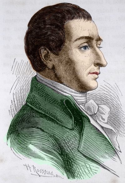 Retrato de Joseph Louis de Lagrange (1736-1813), matemático francés de Unknown artist