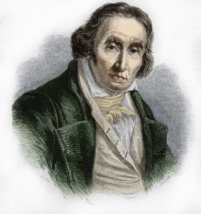 Retrato de Joseph Marie Jacquard (1752-1834), mecánico francés inventor del telar. de Unknown artist