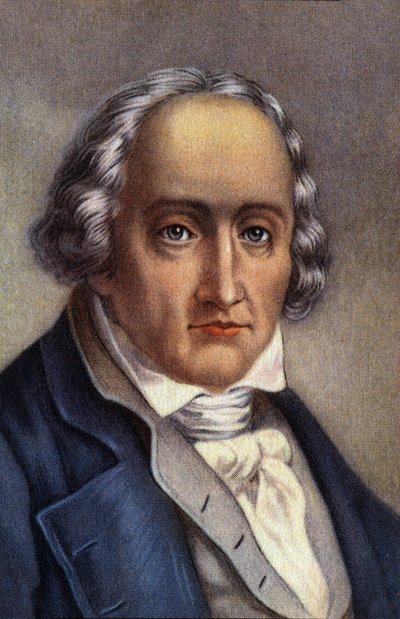 Retrato de Joseph Marie Jacquard, inventor de la máquina de tejer. de Unknown Artist