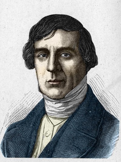 Retrato de Jules Barthélemy Saint-Hilaire (1805 - 1895), erudito y político francés de Unknown artist