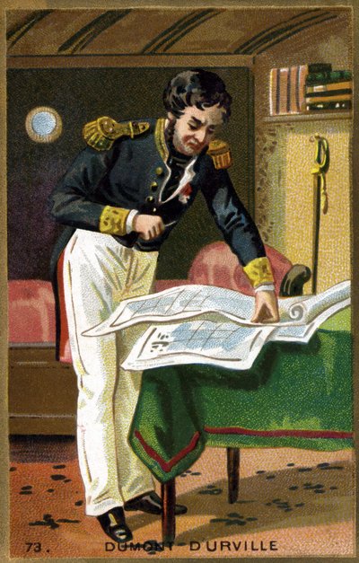 Retrato de Jules Sébastien César Dumont d