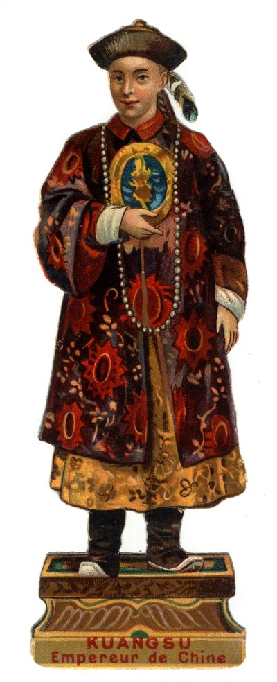 Retrato de Kuangsu (Guangxu, Kouang-Siu o Kouang Siu) de Unknown artist