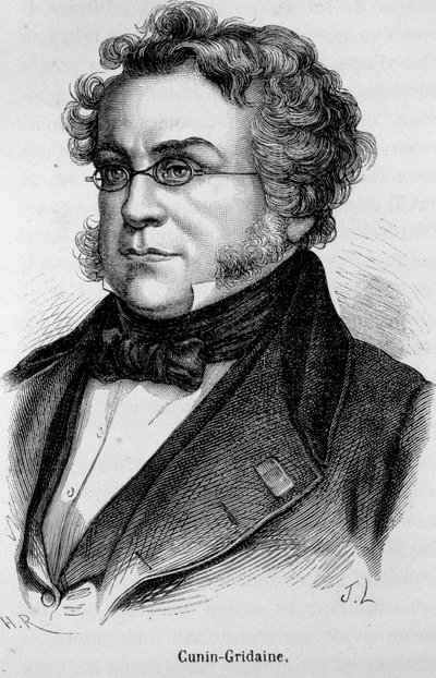 Retrato de Laurent Cunin-Gridaine de Unknown artist