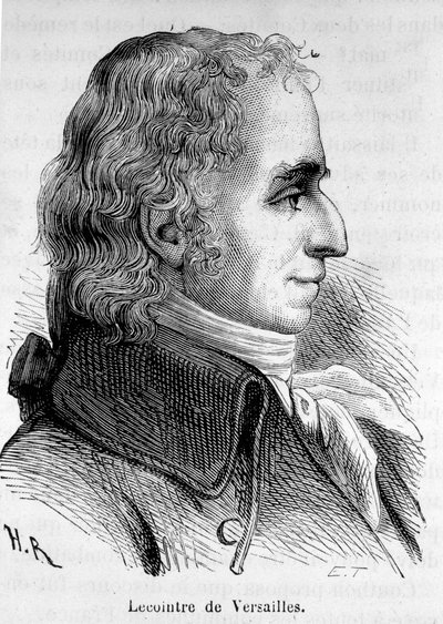 Retrato de Laurent Lecointre llamado Lecointre de Versailles (1742-1805), político francés de Unknown artist