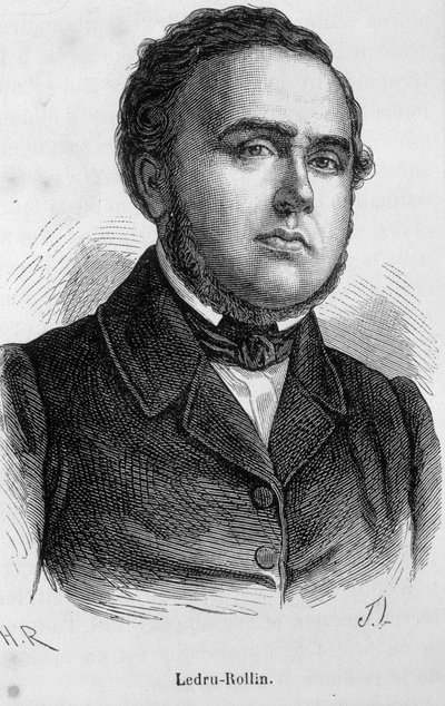 Retrato de Ledru Rollin (Ledru-Rollin), político francés (1807 - 1874) de Unknown artist