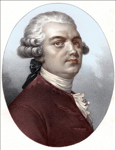 Retrato de Lekain (Henri Louis Cain) (1729-1778) de Unknown artist
