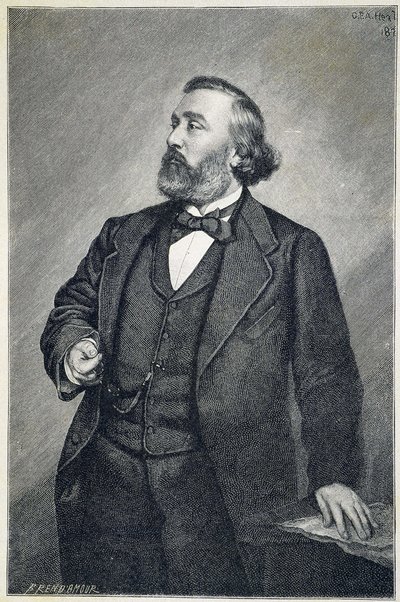 Retrato de Leon Gambetta de Unknown artist