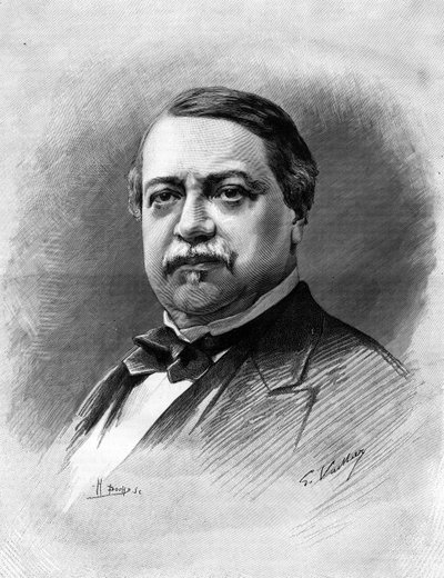 Retrato de Leon Say (1826-1896), político y economista francés. de Unknown artist