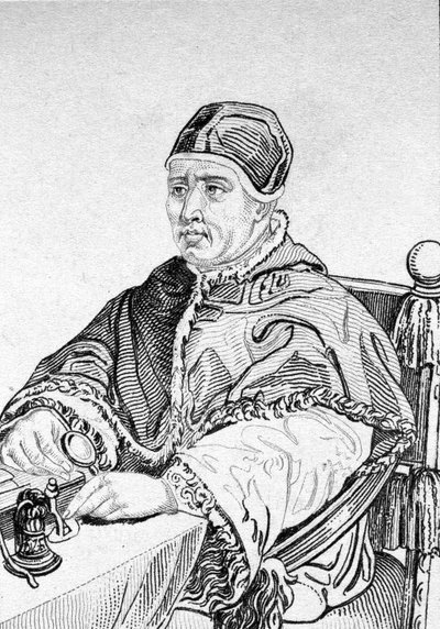 Retrato de León X (Juan de Médici) (1475 - 1521), 215º Papa (1513 - 1521). de Unknown artist