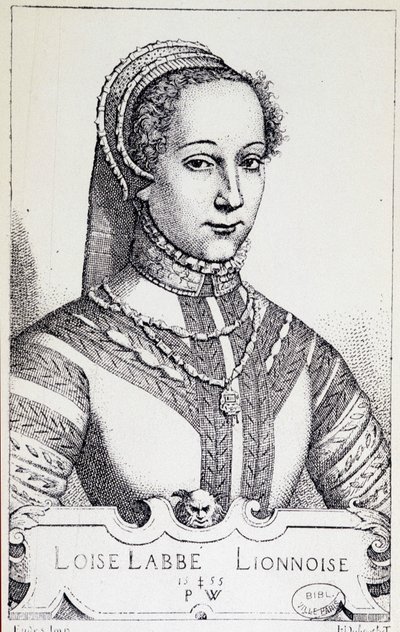 Retrato de Loise Labbé de Unknown artist
