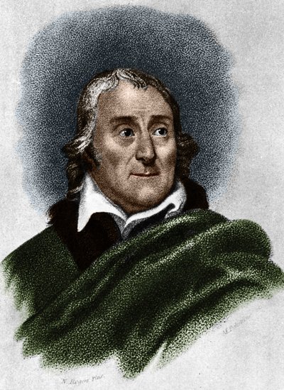 Retrato de Lorenzo da Ponte (1749-1838) libretista y escritor italiano de origen judío. de Unknown artist
