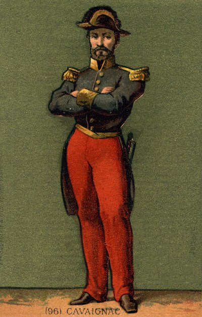 Retrato de Louis Eugène Cavaignac (1802 - 1857), general y político francés de Unknown artist