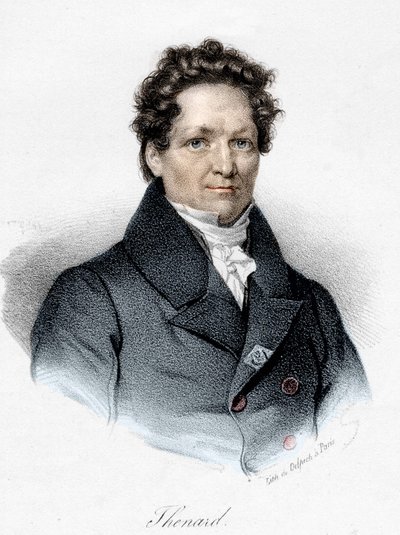 Retrato de Louis Jacques Thénard (1777-1857), químico francés de Unknown artist