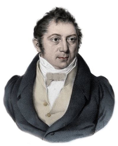 Retrato de Louis Ludwig Spohr (1784 - 1859) compositor, violinista y director de orquesta alemán. de Unknown artist