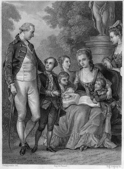 Retrato de Luis Felipe II José, Duque de Orleans y Chartres, llamado Felipe Igualdad de Unknown artist