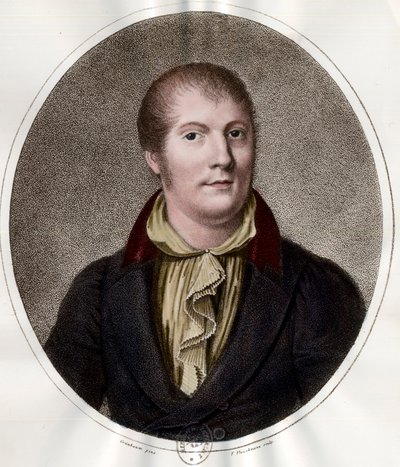 Retrato de Louis Spohr (1784 - 1859), músico francés de Unknown artist