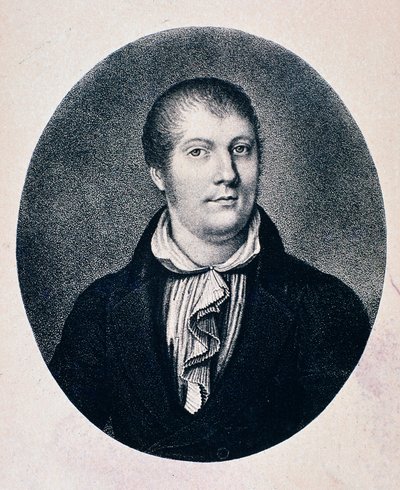 Retrato de Louis Spohr (grabado) de Unknown artist