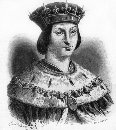 Retrato de Luis XII (1462-1515), rey de Francia. de Unknown artist