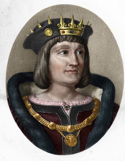 Retrato de Luis XII. Rey de Francia 1462-1515. de Unknown artist