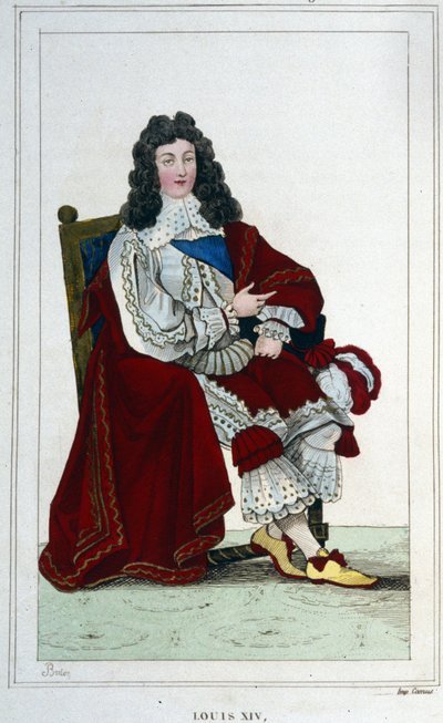 Retrato de Luis XIV (1638 - 1715), Rey de Francia de Unknown artist
