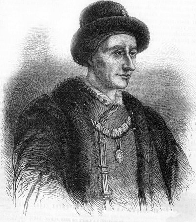 Retrato de Luis XI (1423-1483), rey de Francia de Unknown artist