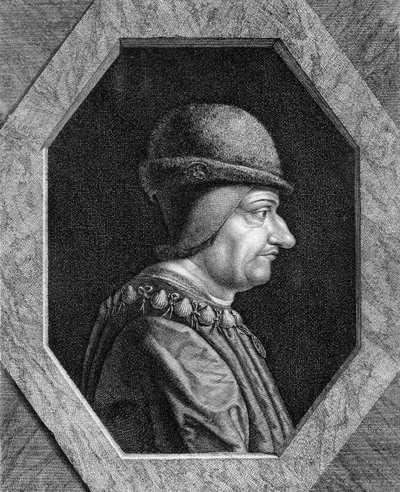 Retrato de Luis XI (1423 - 1483), Rey de Francia. de Unknown artist