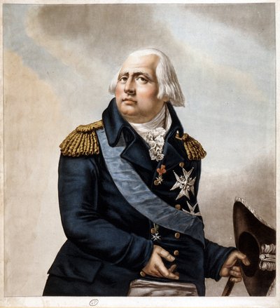 Retrato de Luis XVIII, circa 1820 de Unknown artist