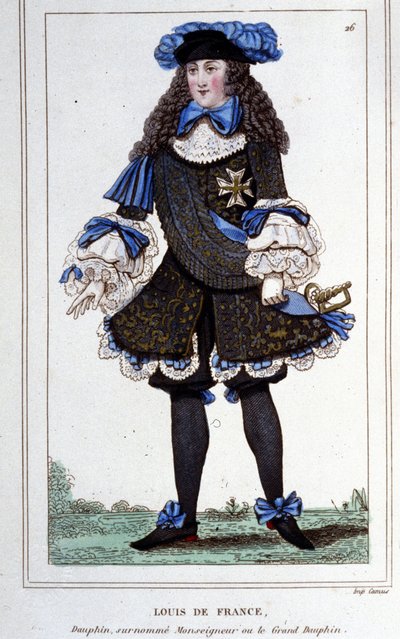 Retrato de Luis de Francia, Duque de Borgoña (1682 - 1712) conocido como 