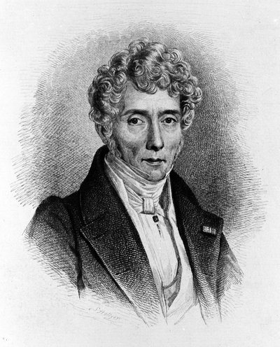 Retrato de Luigi Cherubini (1760-1842), compositor italiano de Unknown artist