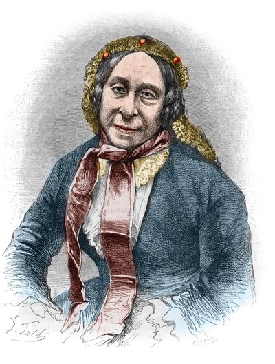 Retrato de Madame Desbordes Valmore (Marceline Felicite Josephine Desbordes-Valmore) de Unknown artist