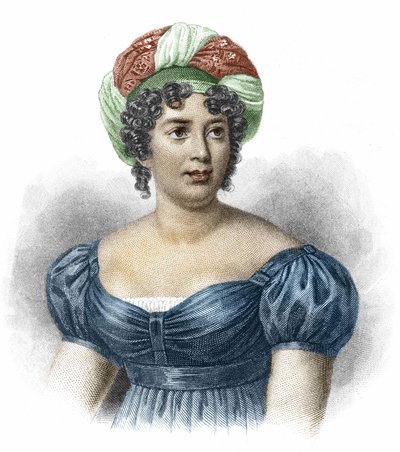 Retrato de Madame de Staël (1766-1817), mujer de letras. de Unknown artist