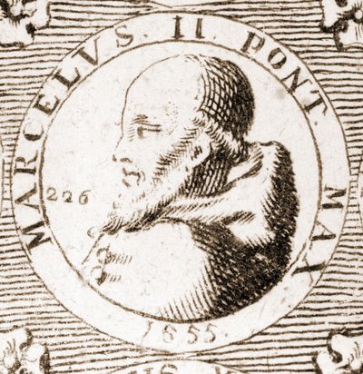 Retrato de Marcelo II (1501 - 1555) de Unknown artist