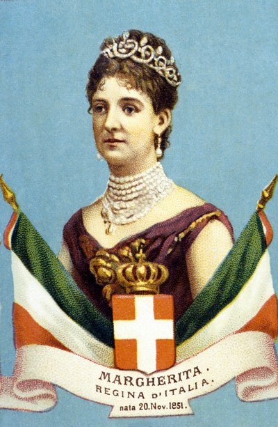 Retrato de Margarita de Saboya Genes (Margherita di Savoia) de Unknown artist