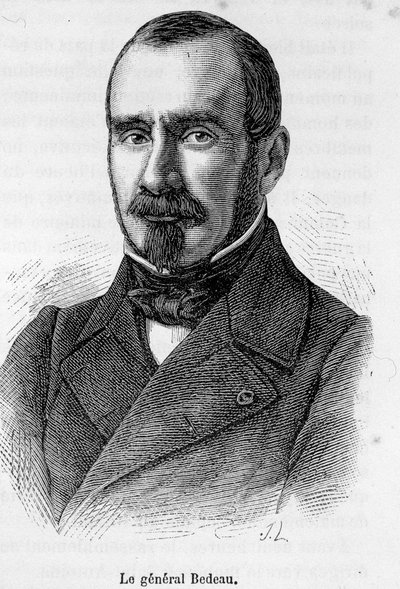 Retrato de Marie Alphonse Bedeau, general francés (1804 - 1863). de Unknown artist