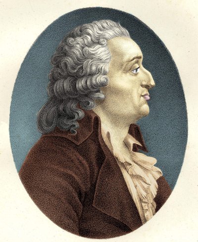 Retrato de Marie Jean Antoine Nicolas de Caritat, Marqués de Condorcet (1743-1794) de Unknown artist