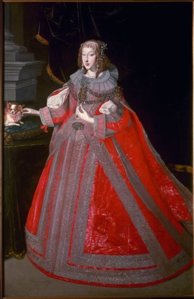 Retrato de Marie Leopoldine de Austria de Unknown artist