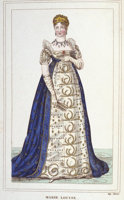 Retrato de María Luisa de Habsburgo Lorena, Emperatriz de los Franceses de Unknown artist