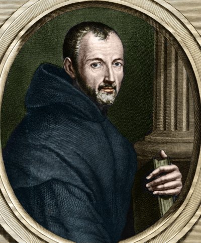 Retrato de Marin Mersenne (1588 - 1648), de la Orden de los Padres Mínimos de Unknown artist