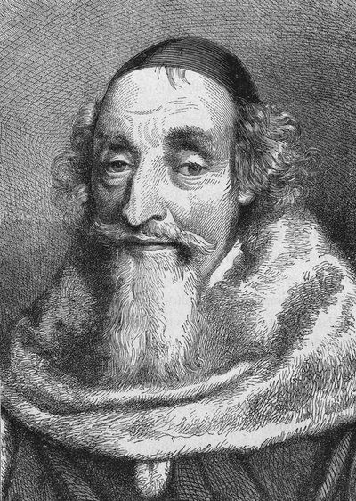 Retrato de Mathieu Molé (1584 a 1656). Hijo de Edouard Molé, fue primer presidente del Parlamento de París (1641). de Unknown artist